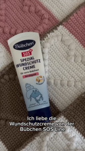 Kem Bôi giảm hăm nẻ thuần chay cho bé từ sơ sinh BUBCHEN Spezial WundsChutz Creme 75ml
