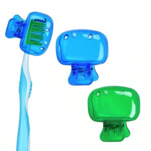 2/4Pcs Travel Toothbrush Toothbrush Protector Cap Brush Pod Case Portable Plastic Clip for Home Travel Camping School Busines