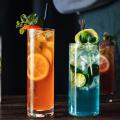 แก้วตรงค็อกเทลถ้วย Long Island แก้วชาเย็น Golden Tom Collins Mojito ถ้วยสไตล์ญี่ปุ่น Barware ดื่มอุปกรณ์. 
