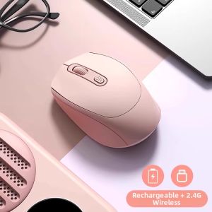 Wireless Mouse for Office Use Quiet Rechargeable Suitable for Asus HP Lenovo Dell Computers 2025 Model Eurobird Brand