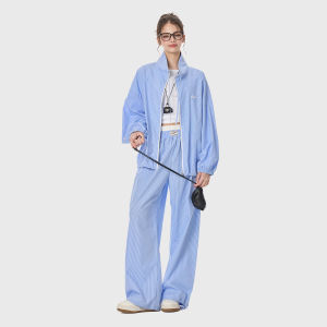 Turn Signal | Fashionable Stripe Leisure Sport Set