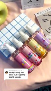 BODY MIST BY BASICCLUB X GEAMOORE 100ML BODYMIST BASIC CLUB VANILA POPCORN PARFUM