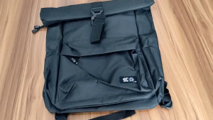 Tas Ransel Backpack Punggung Laptop Pria Premium Sekolah Kerja KZS 070 Hitam Kapasitas 20 Liter