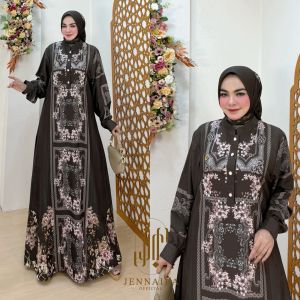 NADLZHERA JENNAIRA SET HIJAB DRESS GAMIS MODE TERBARU TERLARIS BEST SELLER REAL ORIGINAL