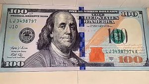 Floor Mat Creative USA Dollar 3D Bedroom Living Room Hallway Long Strip Carpet Anti-Slip Soft Area Rug Home Decoration Creative US Dollars $Carpets for Living Room Hallway Money Rubber Door Pad Carpet Pad Club Hotel Cafe All-match Mats