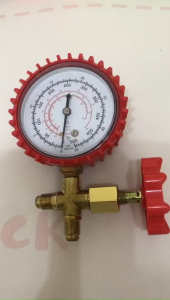 Air Conditioning Diagnostic Manifold Gauge - Works for R12 R22 R410 R134A R502 Refrigerants