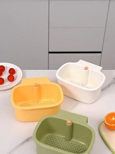 MLADEN Kitchen Sink Filter Basket Drain Hanging Basket Vegetable Washing Basin Home Supplies 水槽过滤篮