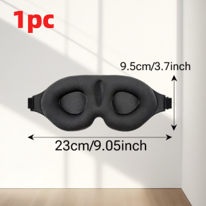 Light Blocking Sleep Mask Super Light Silky and Soft Sleep Facial Mask Fully Adjustable Suitable for Home Office and Travel