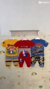 PROMO JITU 3 PASANG STELAN JOGER BAJU ANAK LAKI-LAKI 0-12 BULAN/STELAN BAJU ANAK/BAJU ANAK TERBARU
