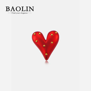 Red Heart Lapel Pin: A Stylish & Functional Western Suit Accessory