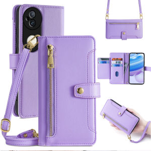 Vivo S19Pro Leather Phone Case Crossbody S18 Flip Cover Strap S17T Full Lens Protection Men Women Style S30Pro Mini Anti-Fall