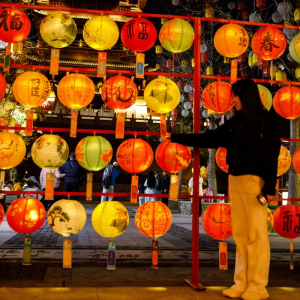 CAIKOU | Lantern Stand for Lantern Riddle Events 2.2m