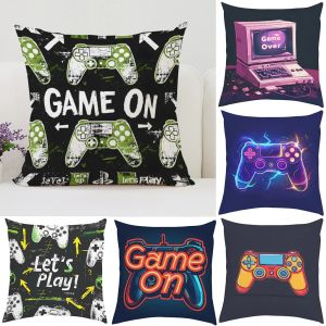 Home Decor TV Game Fan Style Square Pillowcase Cushion Cover Anime New Design Gamer Grip Printed 45x45 Gift for Kids