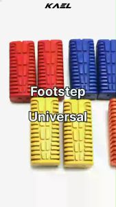 Karet Barstep Warna Warni Universal Win Scorpio Supra Thunder 125 Shogun Satria FU 2 Tak Mega Pro Jupiter MX Vega F1ZR Revo 110 Absolute Grand Karisma Legenda RX KingBar Step Footstep Foot Step Depan