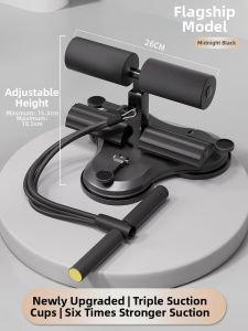SHENWO | Abs Toning Abdominal Trainer for All Ages Sit-Up & Crunch Assistance Rope Equipment
