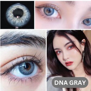 Softlens Sweet Bollycon DNA Dia.14.5mm Normal & Minus ( -0.50 s/d -10.00 ) Brown Grey Green Purple