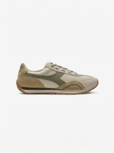 Color-blocked Retro Men and Women Running Shoes
