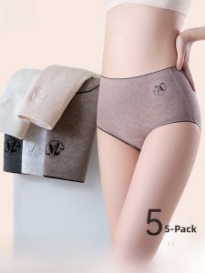MiiOW | Pure Cotton High Waist Triangle Womens Underwear No Trace Cat Person Anti-Bacterial 7A Grade Comfortable Briefs Summer New