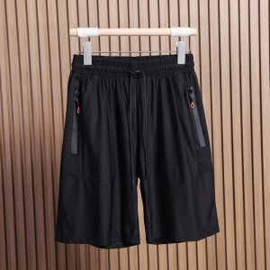 Loose Ice Silk Mens Shorts Summer Thin Sporty Casual Quick Dry Large Size Shorts Pants Fashionable Urban Youth Leisure