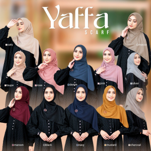 Yaffa Scarf by Aden Hijab: Desain Elegan untuk Wanita