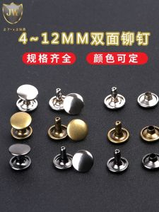 Double-Sided Metal Rivets 4-15mm DIY Shoes Repair Decorative Rivet Nails Mother-and-child Rivet Caps Rivet Nails Rivet Pins