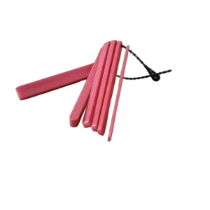 6pcs Teething Stick Set Red Bite Training Stick Oral Muscle Trainer Speech Therapy Teething Tool