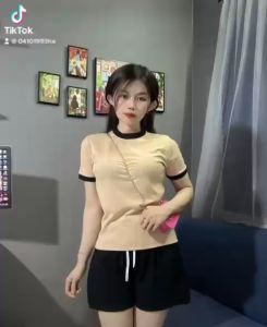 ĐỒ BỘ ĐÙI MẶC NHÀ MÙA HÈ CHẤT THUN GÂN PHỐI NHIÈU MÀU HOTTREN