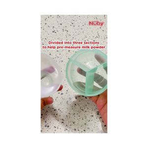 Nuby PP Tinted Powder Milk Dispenser
