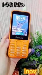 `มือถือปูมิกเสสด้วย i98 DD+ บรรจุภัณฑ์ปูมิกหลัก 2.9 นิ้ว เสียงดัง ตัวเลขยาวยาว ตัวหนังสือยาว แบตทน ประกันศูนย์1ปี`