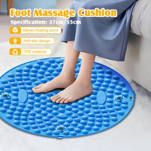 Foot TPE Super Pain Foot Step Oversized Round Finger Press Plate Household Foot Massage Pad Reflexology Foot Relief Tools足部按摩垫 指压板
