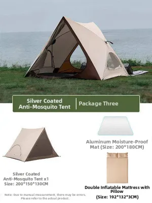 BEIANLANG | Anti-mosquito Sunscreen Auto-fast Open Portable Folding Triangle Tent
