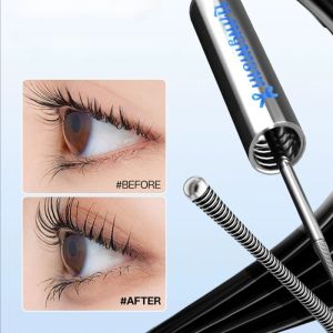 แปรงมาสคาร่าดอริสน่าใยไหมสีดำด้านแต่งมาสคาร่าแห้งเร็วกันน้ำสีดำยาวยกมาสคาร่าเพื่อขนตางอนเครื่องสำอาง