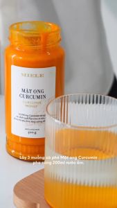 Combo Mật Ong Nghệ Curcumin 400G và Hộp Mật Ong Nhân Sâm Hàn Quốc Miele 15 Gói ( 15 x 15G ) Cao Cấp