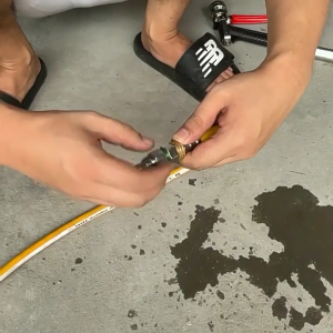 M14*1.5 Copper Quick Connector Dosing Plunger Pump High Pressure Hose Adapter For Agricultural