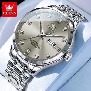OLEVS | Original OLEVS 9946 Automatic Watch for Men Auto Date Calendar Display Luxury Business Wristwatch Mechanical Mens Watches NEW