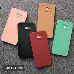 SOFTCASE PROCAMERA SAMSUNG J4 PLUS J4 PREME SLICON MACARON WARNA WARNI