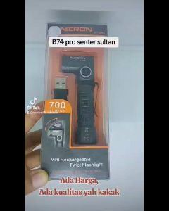 NICRON B74Pro Handfree Dual Fuel 90° Twist Rotary 700LM | Senter