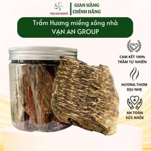Trầm hương miếng Vạn An Home xông nhà trầm miếng nguyên chất thơm dịu nhẹ dùng để xông nhà tẩy uế mang đến may mắn bình an tài lộc
