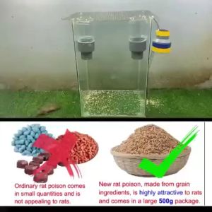 PORTORO 500x Stronger Than A Cat Big Rat Killer Poison 500g Harmless to People and Pets Rat Trap Catcher