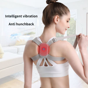 【WJ】Induction vibration intelligent corrector Hunchback correction belt Adult anti hunchback correction sitting posture device for children
