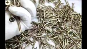 220/260/320/340Pcs Full Thread Cross Drive Self Tapping Screws M3.5M4M5 Yellow Zinc Plated Countersunk Flat Head Wood Screw Kit