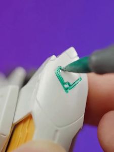 Dspiae Mka Marker Water-Based Soft Tip Markers Metallic Color Markers For Mecha Model Painting