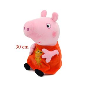 30cm Original Peppa Pig Plush Toys George Eddie Bear Mr Dinosaur Cartoon Anime Figure Stuffed Plush Toys Kids Christmas Gift Toy
