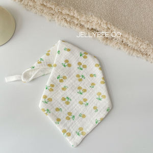 INS Baby Saliva Towel Pat Towel Class a Pure Cotton Gauze Towel Baby Square Scarf Kids Handkerchief Face Towel Soft
