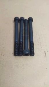 BAUT L M10 X 110 BAJA PANJANG 11CM KUNCI L8 11 CM BAUD L 17 M10X110 BAJA L 8 KUNCI PAS 17 HALF DRAT WARNA HITAM BAUT 17 SOCKET HEX CAP SCREW 10 X 110 10X110 110MM 110 MM M10 X110 M10X 110 RING 17 GRADE 12.9 PITCH DRAT 1.5 DIAMETER BODY 10MM