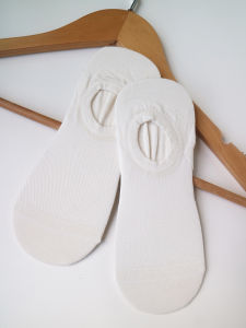 Cool Lightweight Summer Naval Style Womens Boat Socks Invisible Mesh Bamboo Fiber No Slip No Toe Socks 2 Pairs Ultra Light