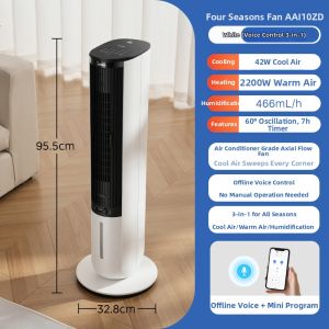Midea | Cooling Humidifying Portable Air Circulator