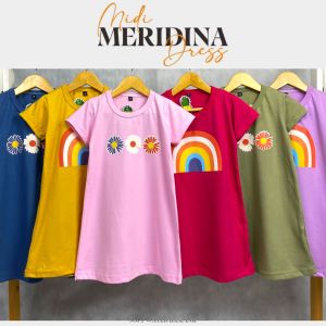 Dress Midi Meridina - Daster Anak 2-6 Tahun by Pineapple Kids