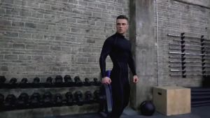 Running Leggings Men Sportswear Quick Dry Gym Fitness Tights Workout Training Jogging Sports Trousers Compression Sports Pants