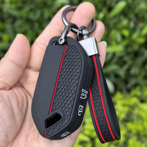 Ốp Bảo Vệ Chìa Khóa Xe Bằng Silicon Dành Cho Kia EV9 Picanto Sorento MQ4 Carnival KA4 Morning K5 Carens 2024 Với Điều Khiển Từ Xa 3+1 Nút